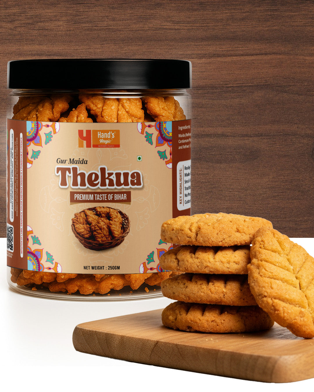 Hand’s Magic Thekua – Authentic Taste of Bihar