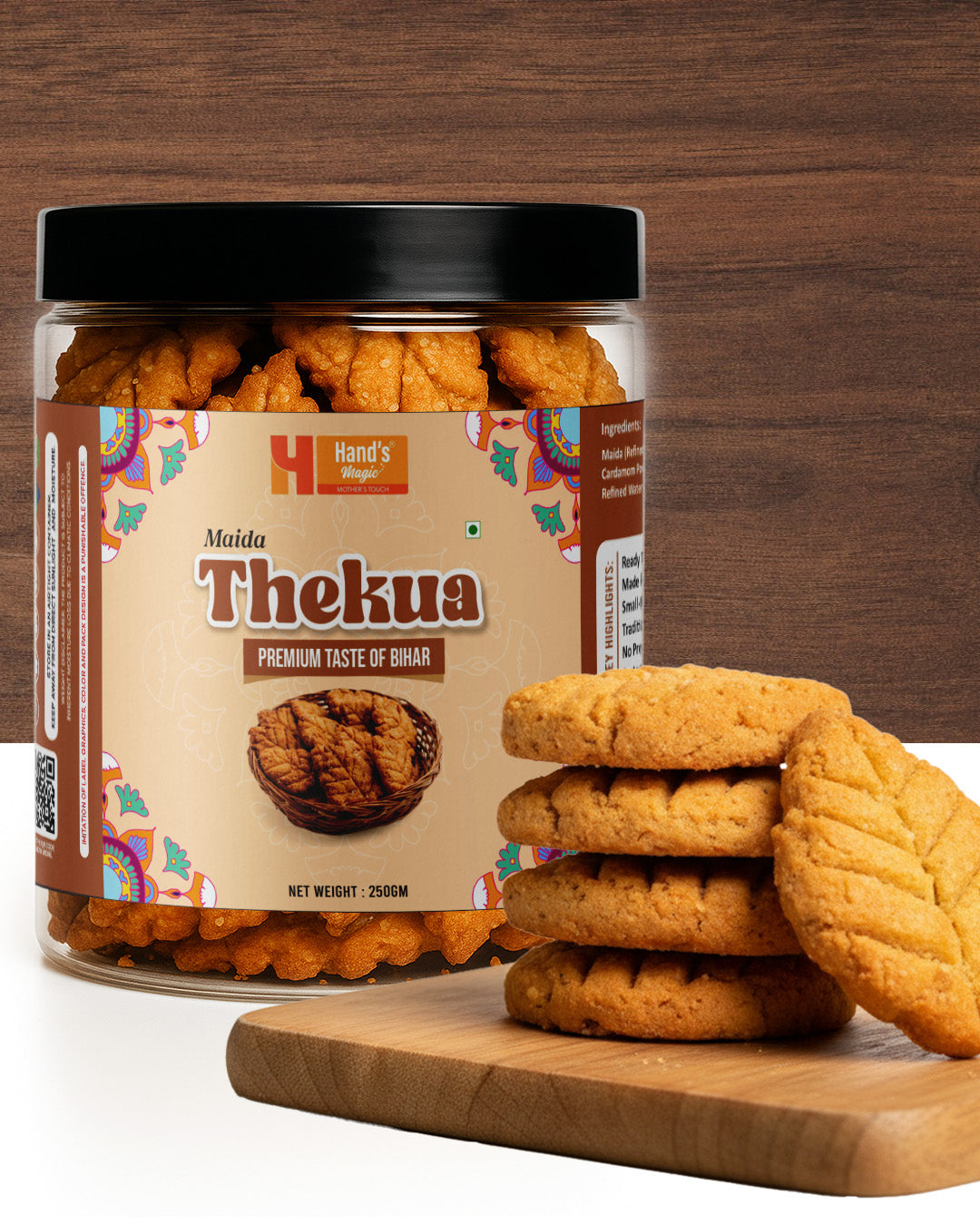 Hand’s Magic Thekua – Authentic Taste of Bihar