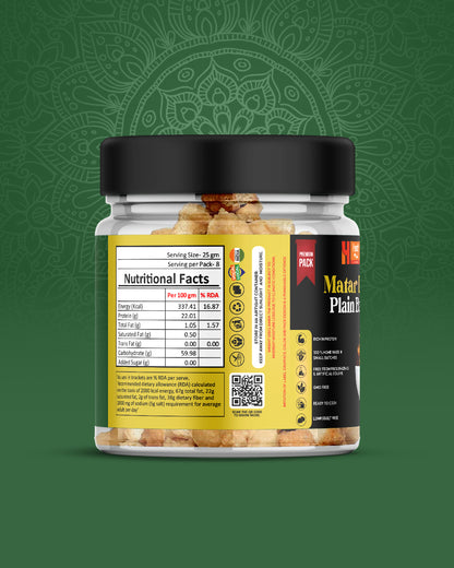 Premium Hand's Magic Matar Dal Plain Bari – A Flavorful & Nutritious Culinary Essential (200g)