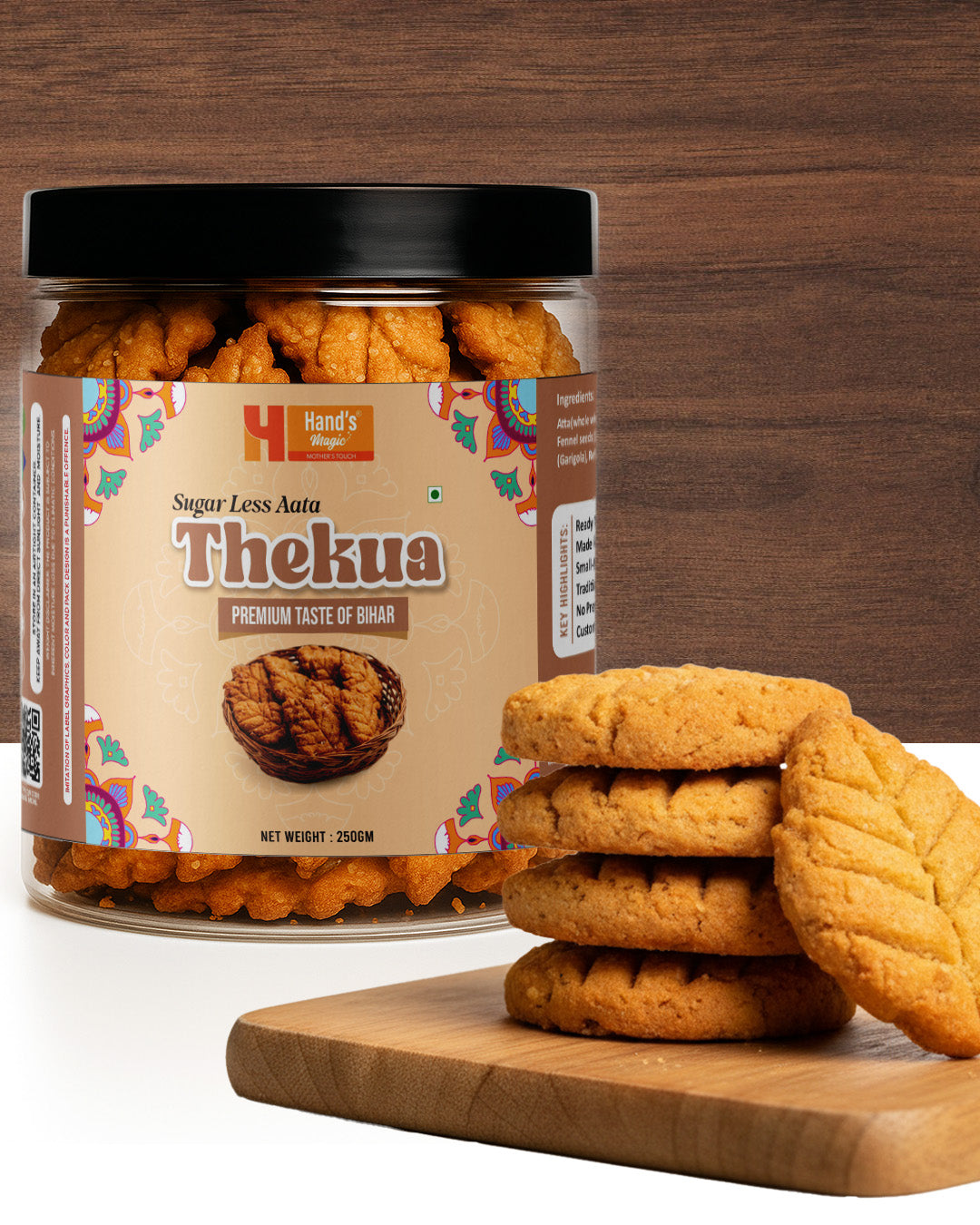 Hand’s Magic Thekua – Authentic Taste of Bihar