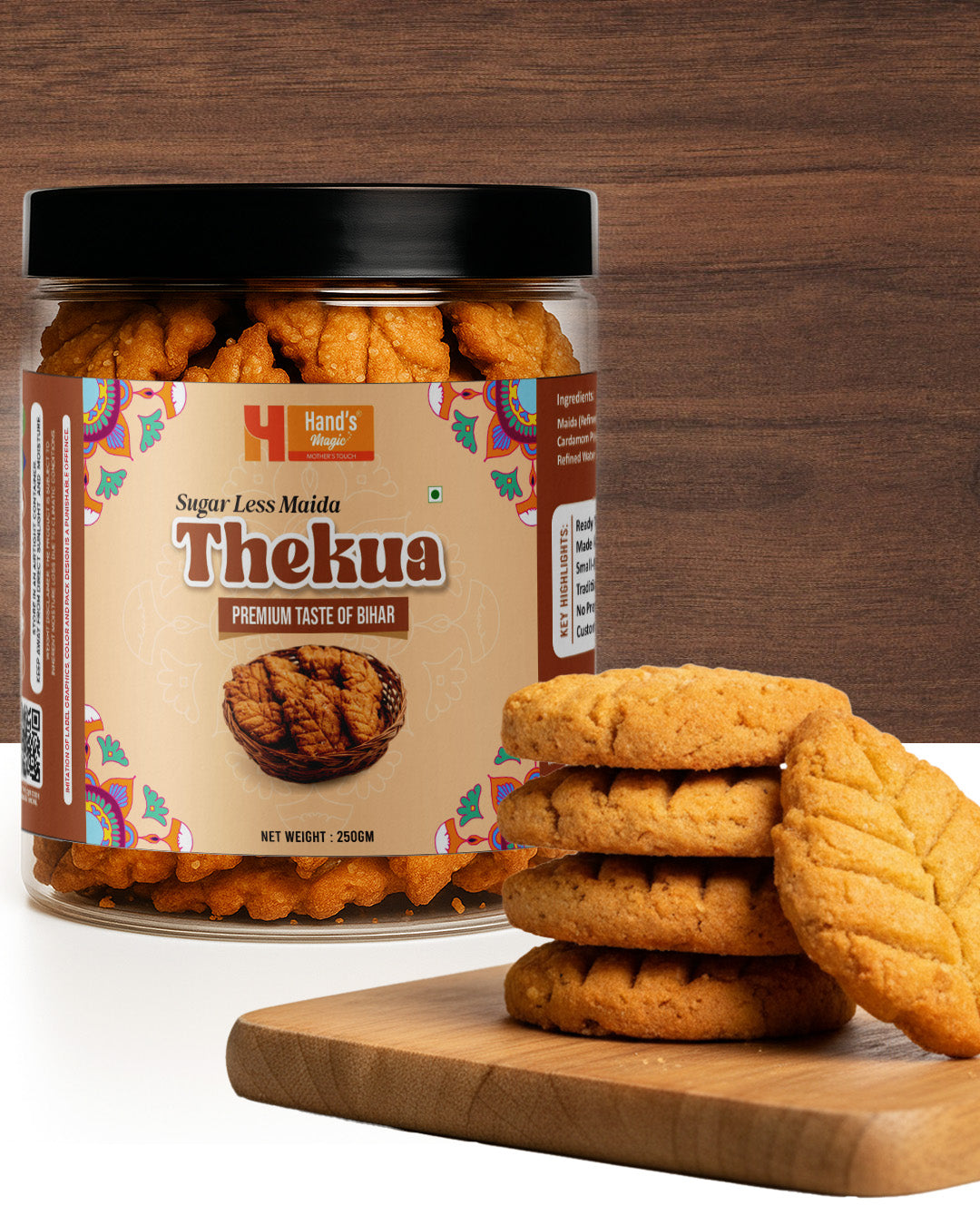 Hand’s Magic Thekua – Authentic Taste of Bihar