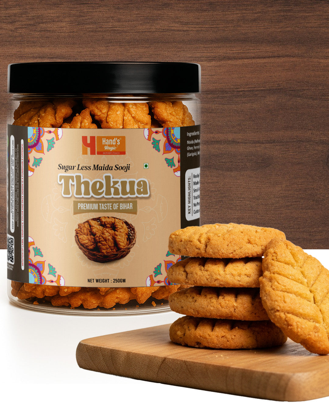 Hand’s Magic Thekua – Authentic Taste of Bihar