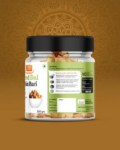Hand's Magic Urad Dal Plain Bari (200 gm)