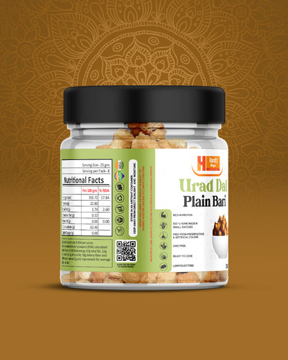 Hand's Magic Urad Dal Plain Bari (200 gm)