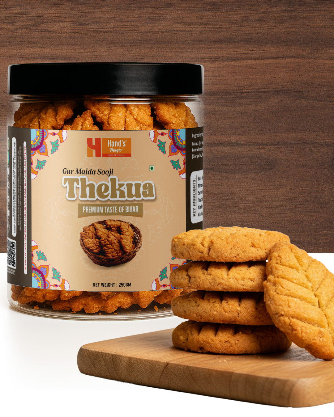 Hand’s Magic Thekua – Authentic Taste of Bihar