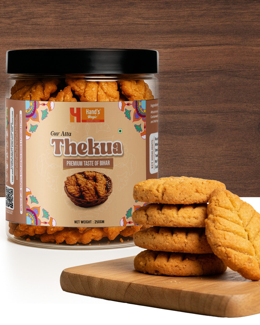 Hand’s Magic Thekua – Authentic Taste of Bihar